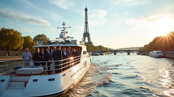 Les meilleures périodes pour organiser une croisière d'entreprise à paris